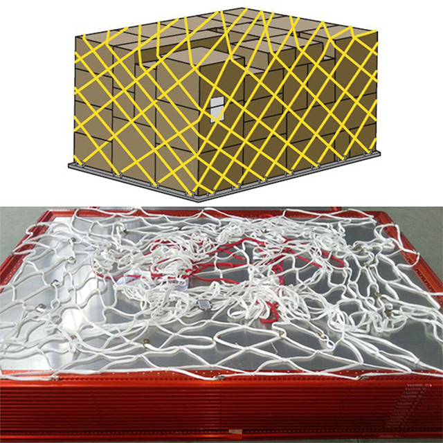 OEM Air Cargo Pallet Nets PMC PAG PLA Aircraft Cargo Net ULD Container