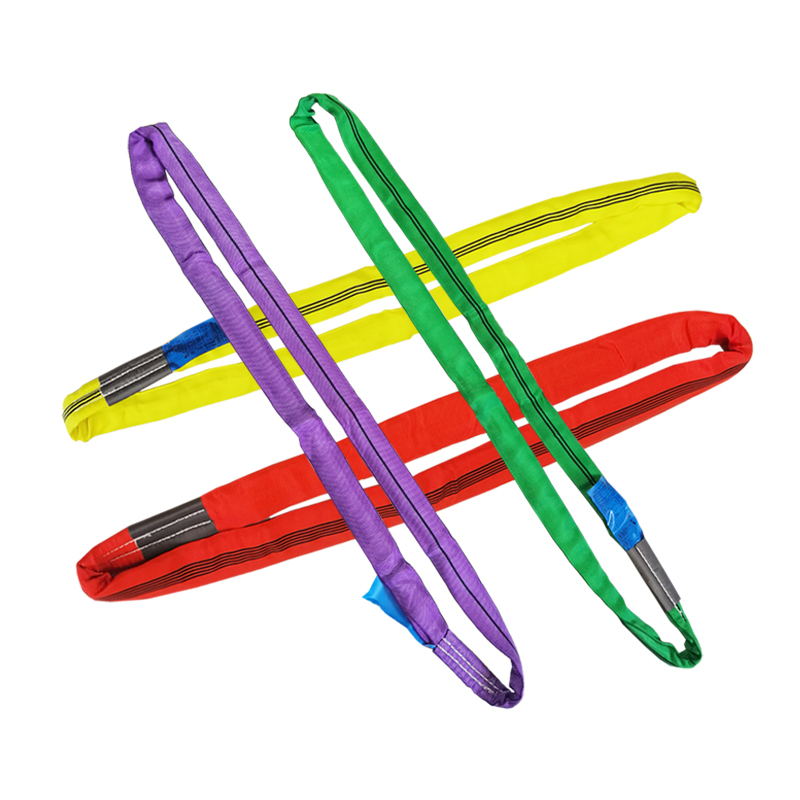 OEM Round Sling Polyester Endless Round Sling Heavy Duty Poly Lift